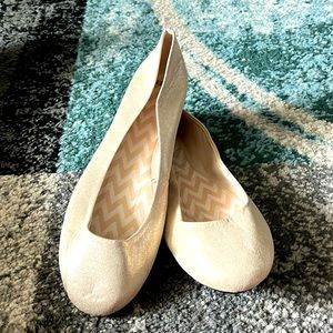 Women’s size 11 sparkling ballet flats shoes